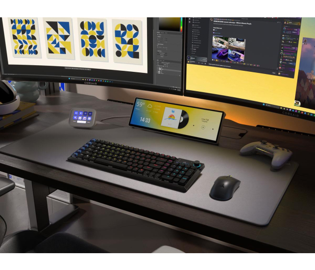 Corsair CORSAIR VANGUARD AIR 99 WL Black - 1512167 - zdjęcie 10